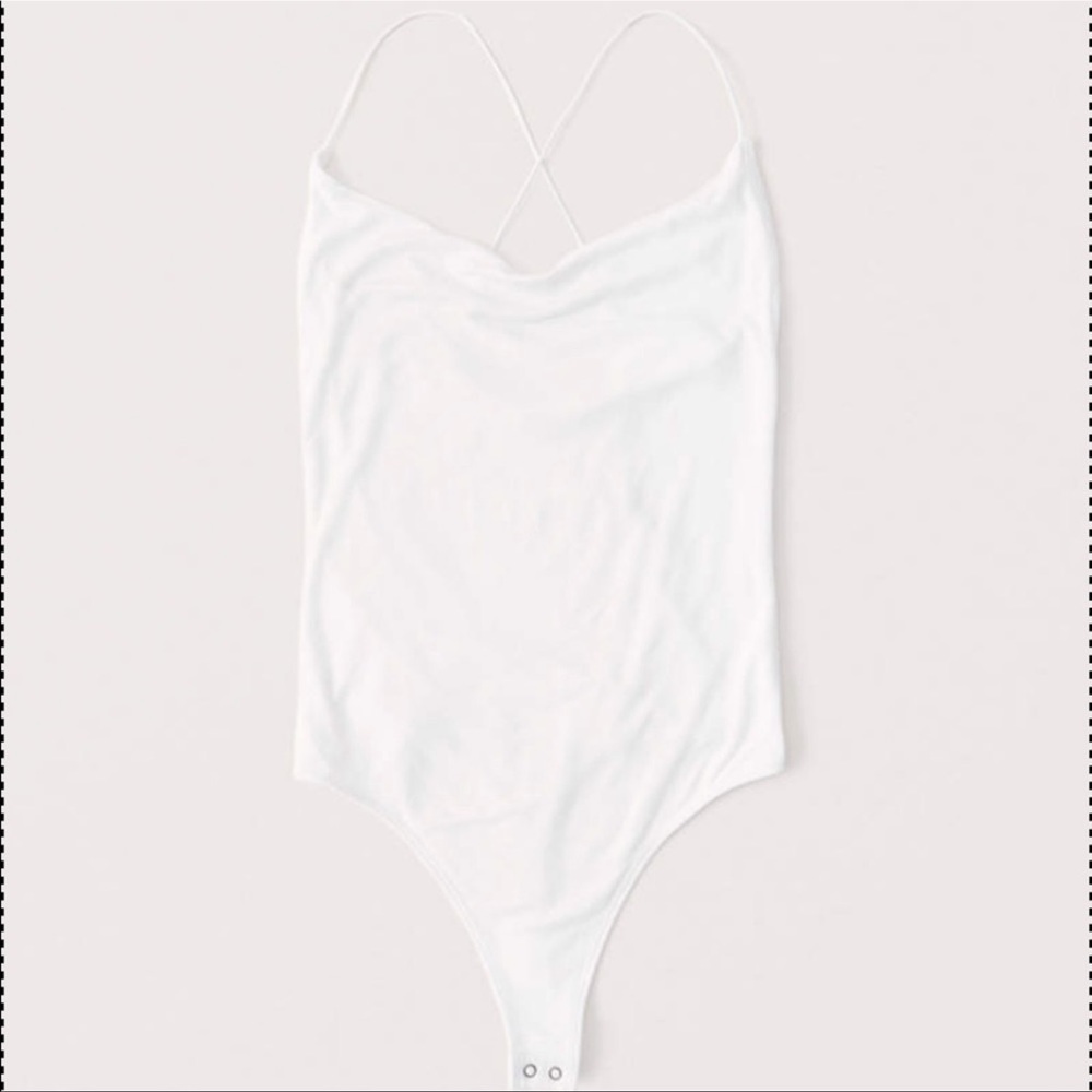 Abercrombie & Fitch cowl neck bodysuit